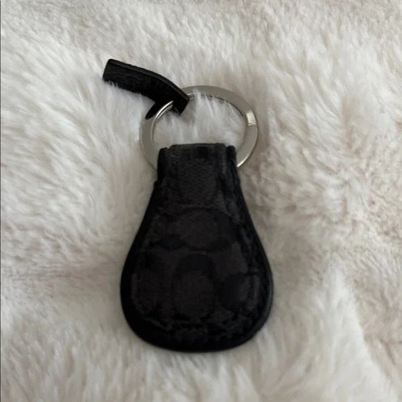 Coach Black Key Holder - Picture 1 of 4